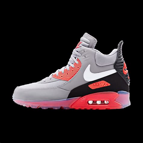 Nike Air Max 90 Sneakerboot Ice Wolf Grey Infrared 